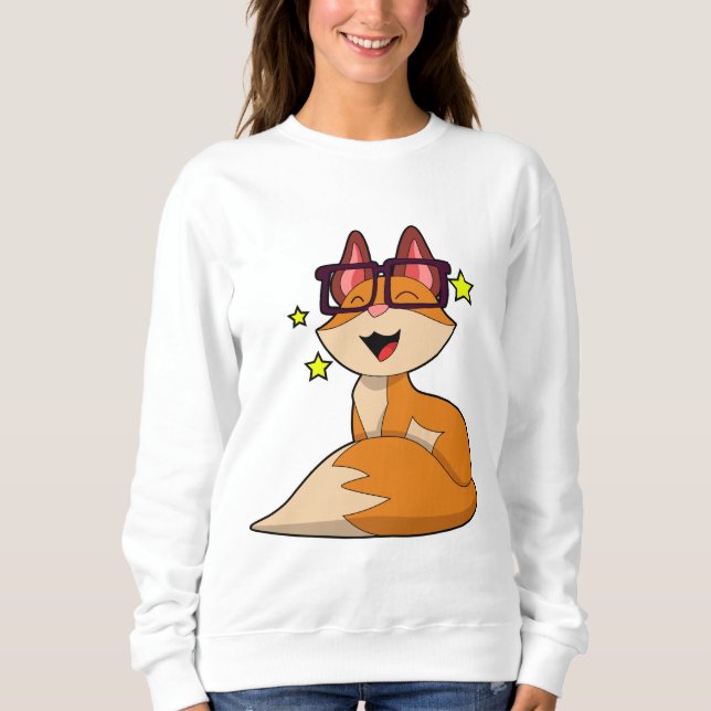 Sudadera Fox con gafas (Anverso)