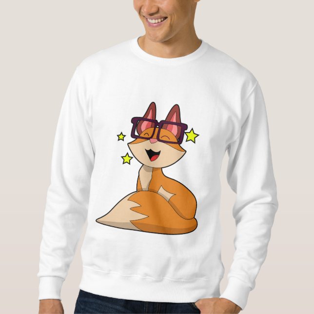 Sudadera Fox con gafas (Anverso)