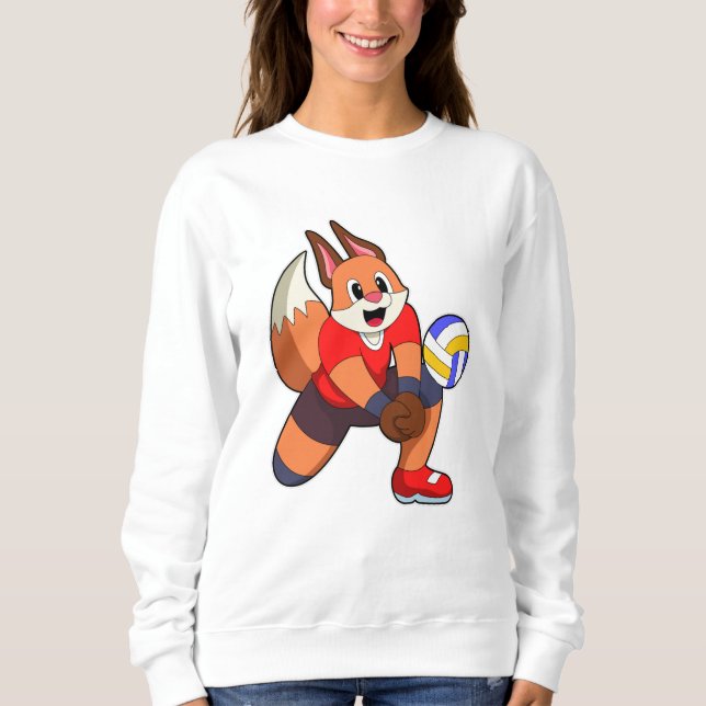 Sudadera Fox en deportes de voleibol (Anverso)