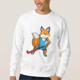 Sudadera Fox en hockey con bate de hockey