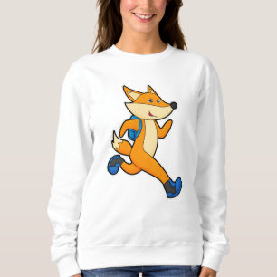 Sudadera Fox en la carrera con mochila