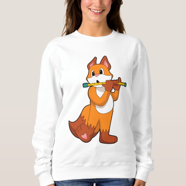 Sudadera Fox en Music con Flute.PNG (Anverso)