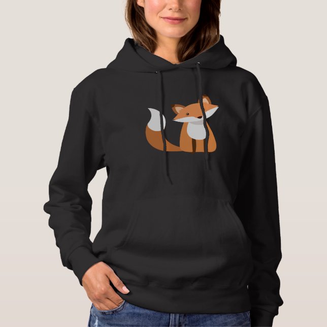 Sudadera Fox  for women men children (Anverso)