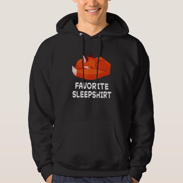 Sudadera Fox Foxes Nap Dormir Pajama Pajamas (Anverso)