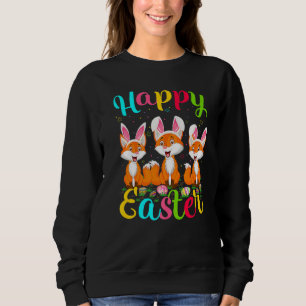 Sudadera Fox Funny Easter Egny Bunny Fox Happy Easter