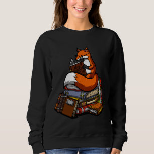 Sudadera Fox leyendo un libro