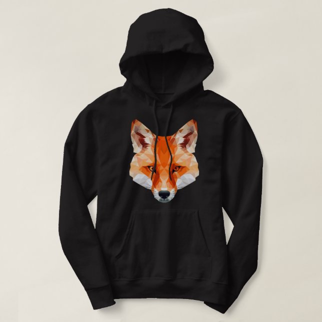 Sudadera Fox Lover En Origami Look (Diseño del anverso)
