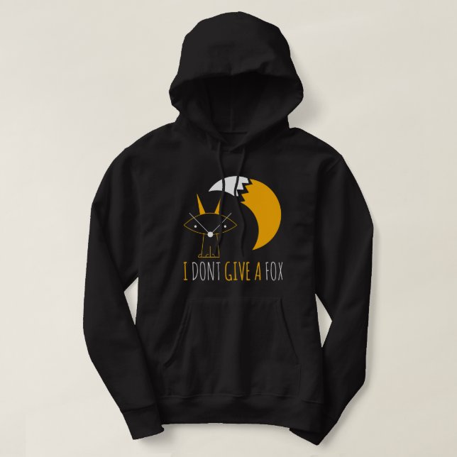 Sudadera Fox Lover No Dé Un Lápiz De Fox Abstract Drawin (Diseño del anverso)