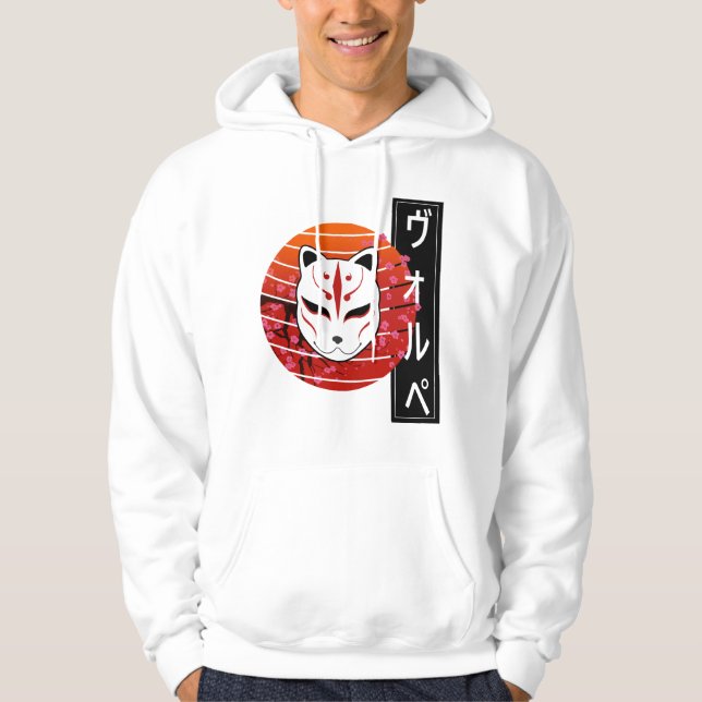 Sudadera fox mask design (Anverso)