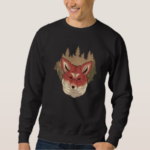 Sudadera Fox Nature Forest Animal Wildlife Trees Fox