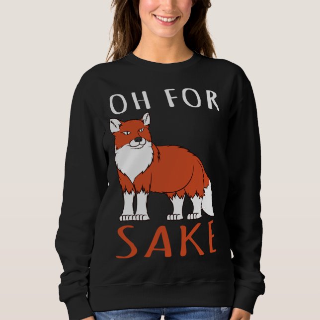 Sudadera Fox    Oh To Sake (Anverso)