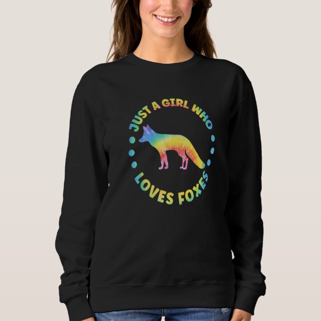 Sudadera Fox Outfit for Foxes Lovers Apparel Women Girls Pr (Anverso)