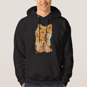 Sudadera Fox Polygon Geomeric Swee Foxes Polygon Fox
