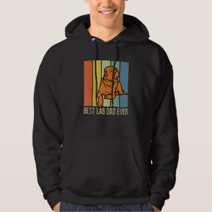 Sudadera Fox Red Lab Dad Labrador Retriever Vintage Matchin