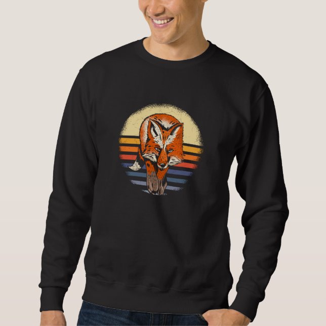 Sudadera Fox Retro Vintage (Anverso)