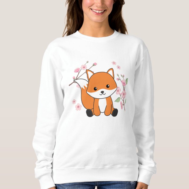 Sudadera Fox Sweet Animals For Kawaii Foxes (Anverso)