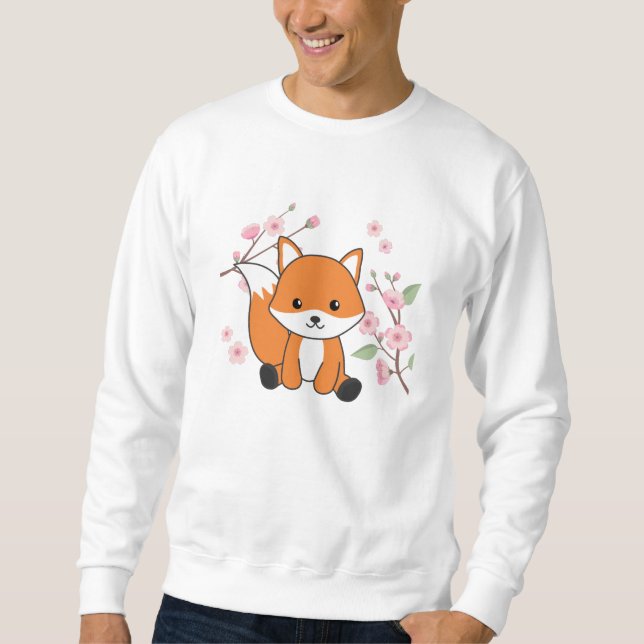 Sudadera Fox Sweet Animals For Kawaii Foxes (Anverso)