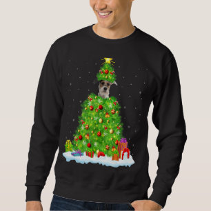 Sudadera Fox Terrier Xmas LighTree Funny Fox Terrier C