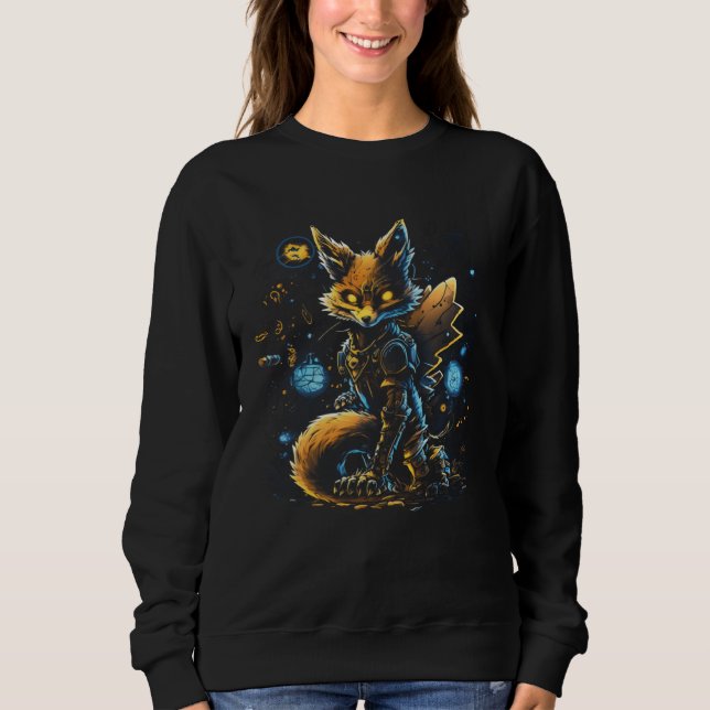Sudadera Fox Themed Zoo Keeper Gaming Girl Who Loves Fox An (Anverso)