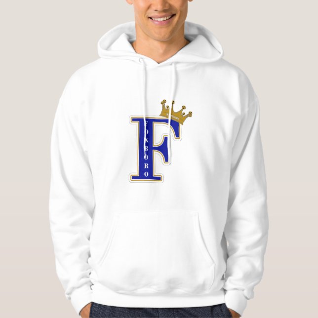 Sudadera Foxboro Warriors Soccer Royalty Hoodie (Anverso)