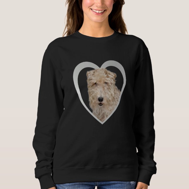 Sudadera Foxterrier  Dog Heart   Drahthaar  Fox Terrier  2 (Anverso)