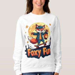 Sudadera Foxy Fun Halloween Skate Tee