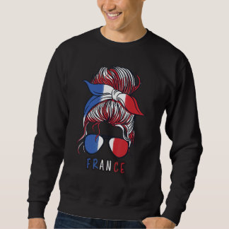 Sudadera France Girl French Woman France Flag