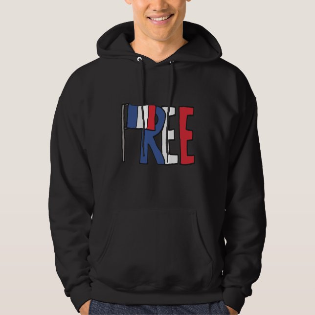 Sudadera Francia Libre (Anverso)