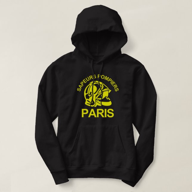 Sudadera Francia sorprende a la Brigada de Bomberos de Parí (Diseño del anverso)