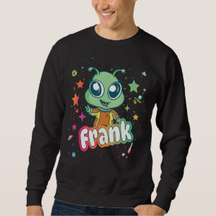 Sudadera FRANK - Nombre de niño pequeño con un lindo extran