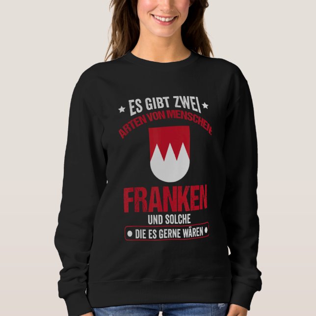 Sudadera Franke Franken Fränkisch Middle Franken Dialect Ba (Anverso)