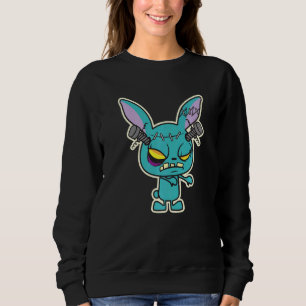 Sudadera Frankenstein Zombie Bunny Halloween