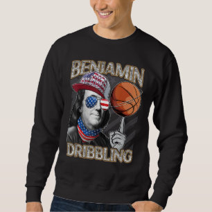 Sudadera Franklin Benjamin Dribbling Basketball Patriótico