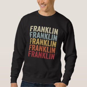 Sudadera Franklin Indiana Franklin IN Retro Vintage Textos
