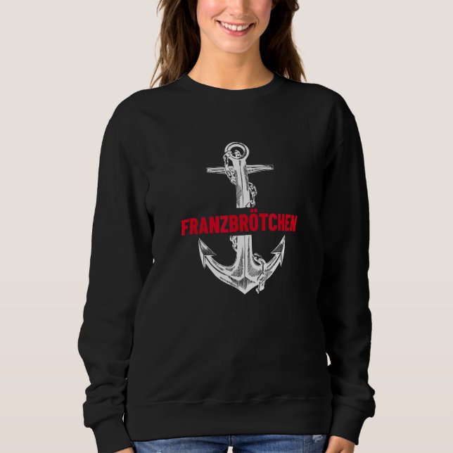 Sudadera Franzbrötchen Anchor Hamburg (Anverso)