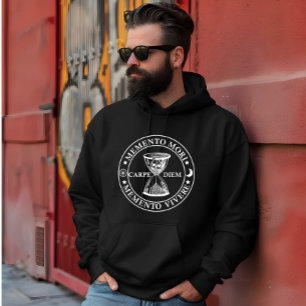 Sudadera Frase Latina - Memento Mori Memento Vivere