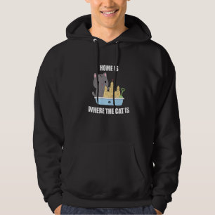 Sudadera Frase Meme Premium de Gato Divertido Jugando en Ca
