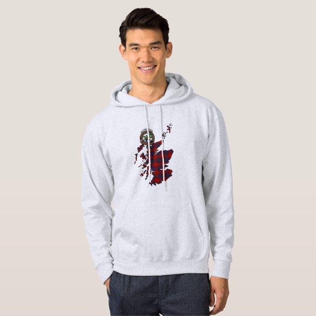 Sudadera Fraser Clan Badge Adult Hoodie (Anverso completo)