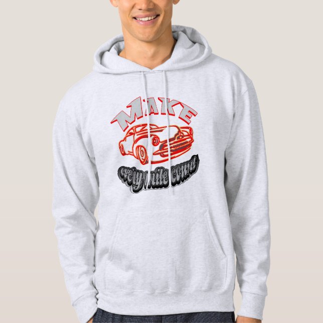 Sudadera frases de autos clásicos (Anverso)