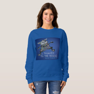 Sudadera FRAXY SuperHero Blue Sky Pesen ©2020Annabelle Ech