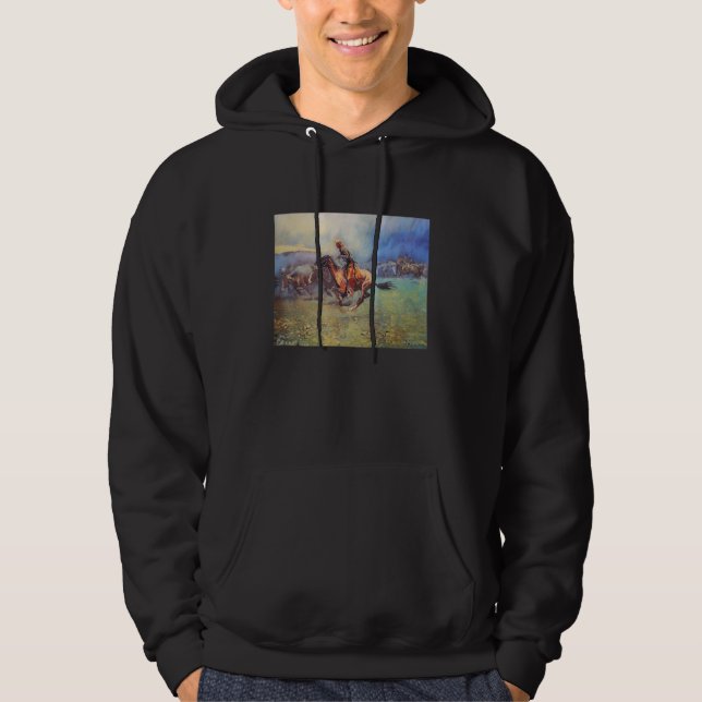 Sudadera Frederic Remington Remington Stampede (Anverso)