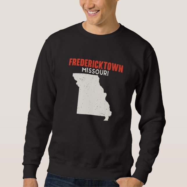 Sudadera Fredericktown Missouri USA State America Travel Mi (Anverso)