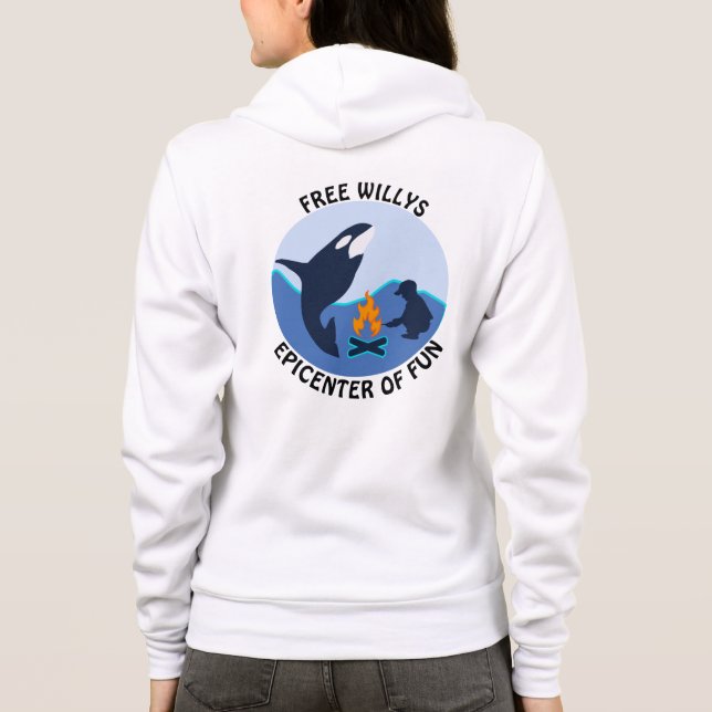 Sudadera Free Willy Campfire Hoodie (Reverso)