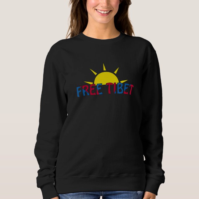Sudadera Freedom for Tibet - Free Tibet (Anverso)