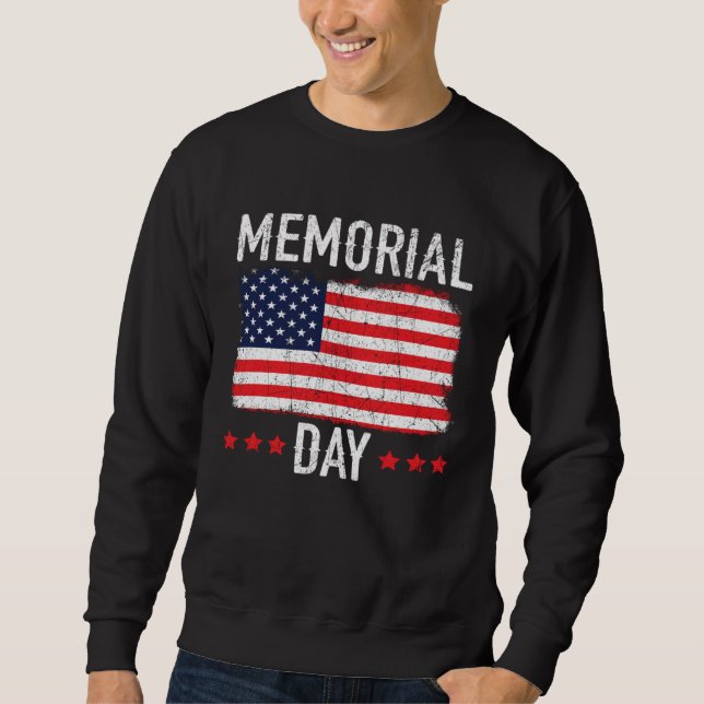 Sudadera Freedom Patriotic Veteran USA Flag American Memori (Anverso)