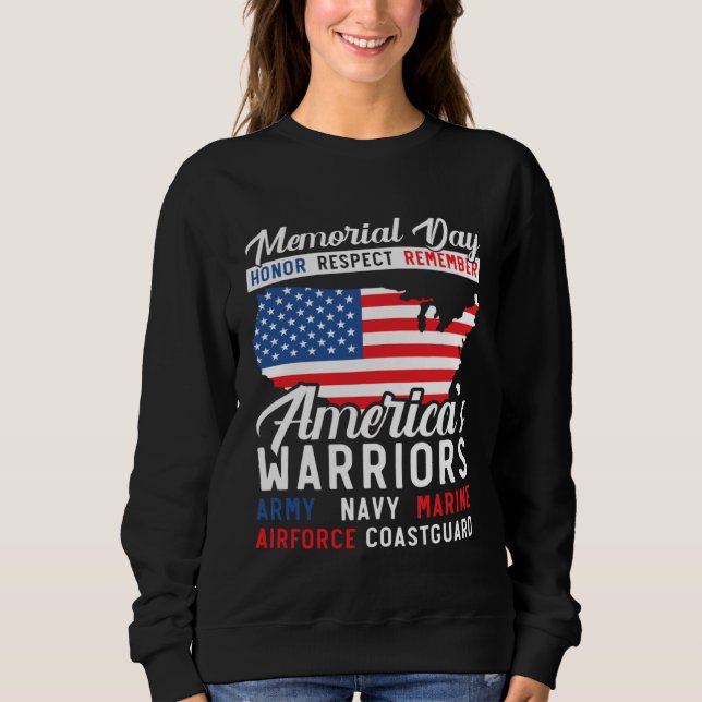 Sudadera Freedom Patriotic Veteran USA Flag American Memori (Anverso)