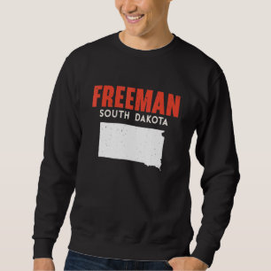 Sudadera Freeman Dakota del Sur Estados Unidos América Viaj