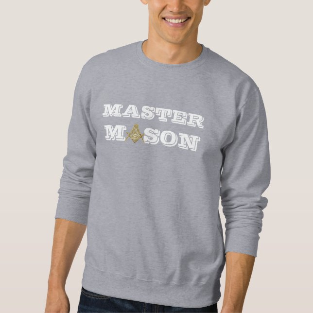 Sudadera Freemason Square y Compass Master Mason (Anverso)