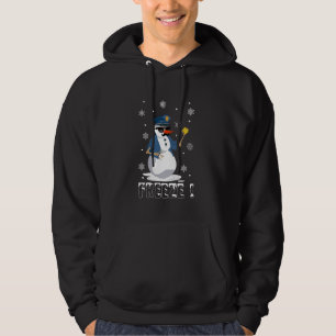 Sudadera Freeze Cop Navidades graciosos de Snowman