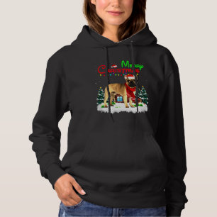 Sudadera French Bulldog Christmas Lights Merry